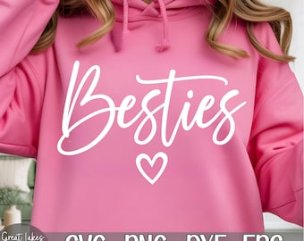 Besties svg png dxf eps Digital Download