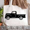 Truck svg png dxf eps Digital Download, Vintage, Old, Pick Up, Farm