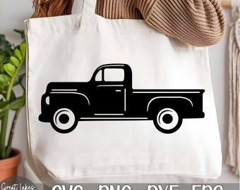 Truck svg png dxf eps Digital Download, Vintage, Old, Pick Up, Farm