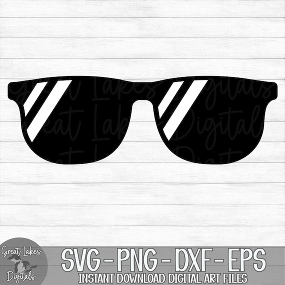 Sunglasses Instant Download Svg Png Dxf and Eps - Etsy
