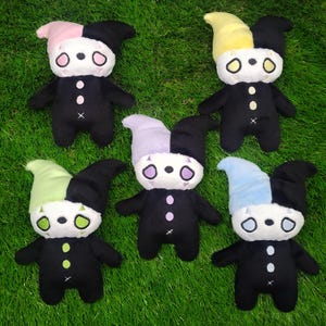 Clown/Jester Handmade Plush (choose your color)