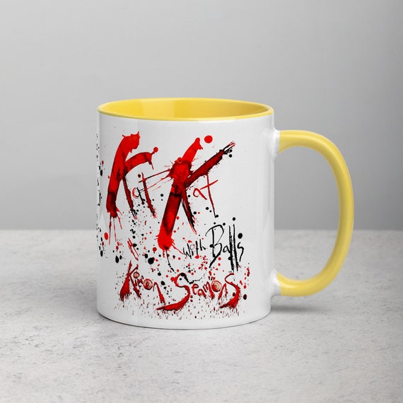 Home & Living Kitchen & Dining FUR BALL CAT Mug designed by Kieron