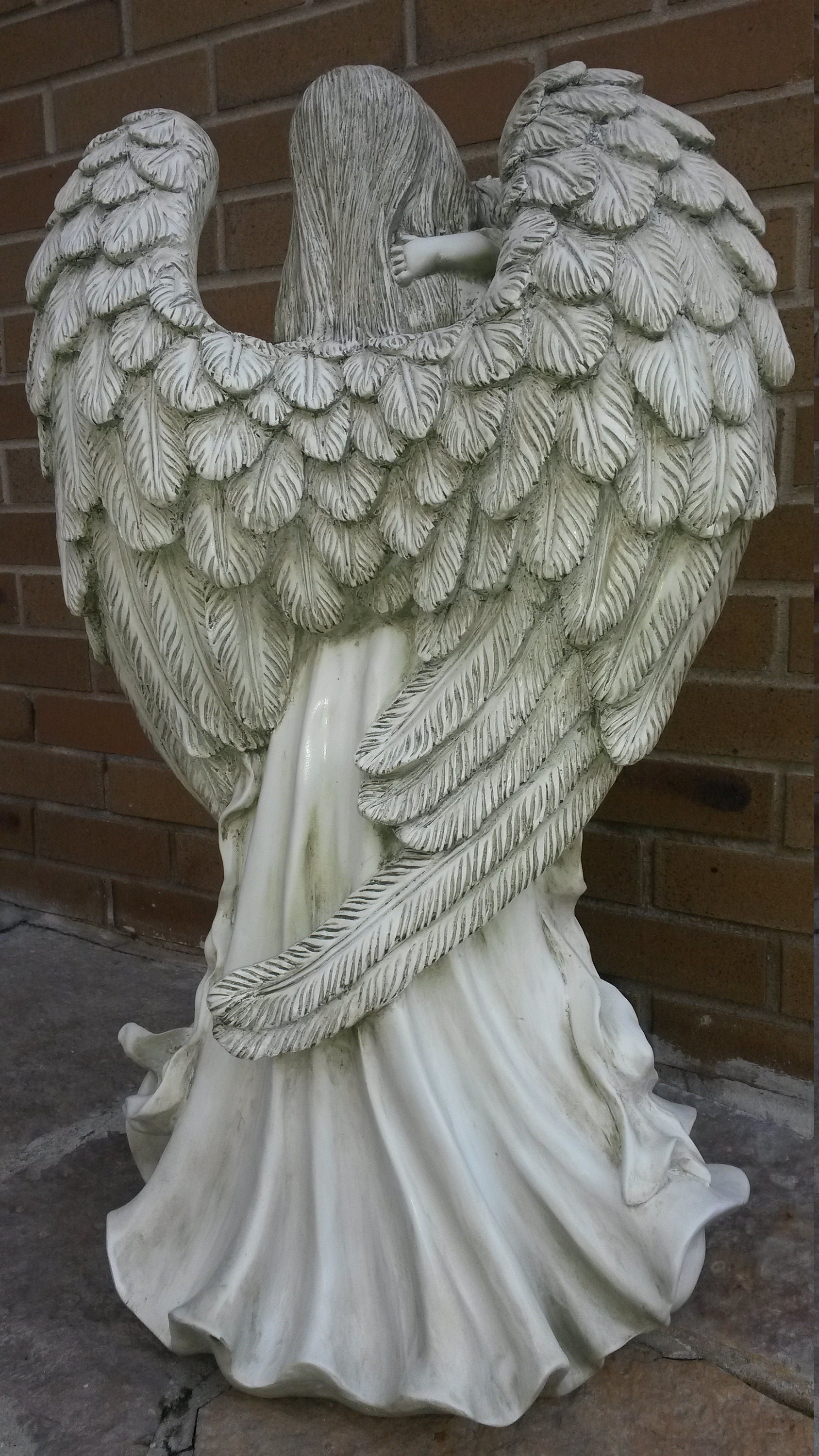 LARGE Mother & Child Garden Statue Etsy