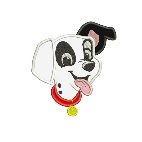 101 Dalmatian Puppy Applique Design