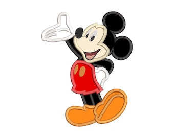 Mickey Mouse 01 Applique Design