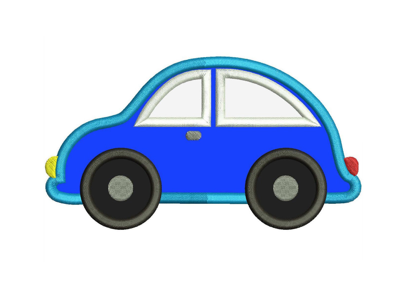 Car Applique Design Etsy