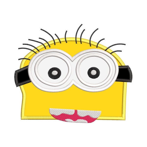 Minion Embroidery Design Etsy