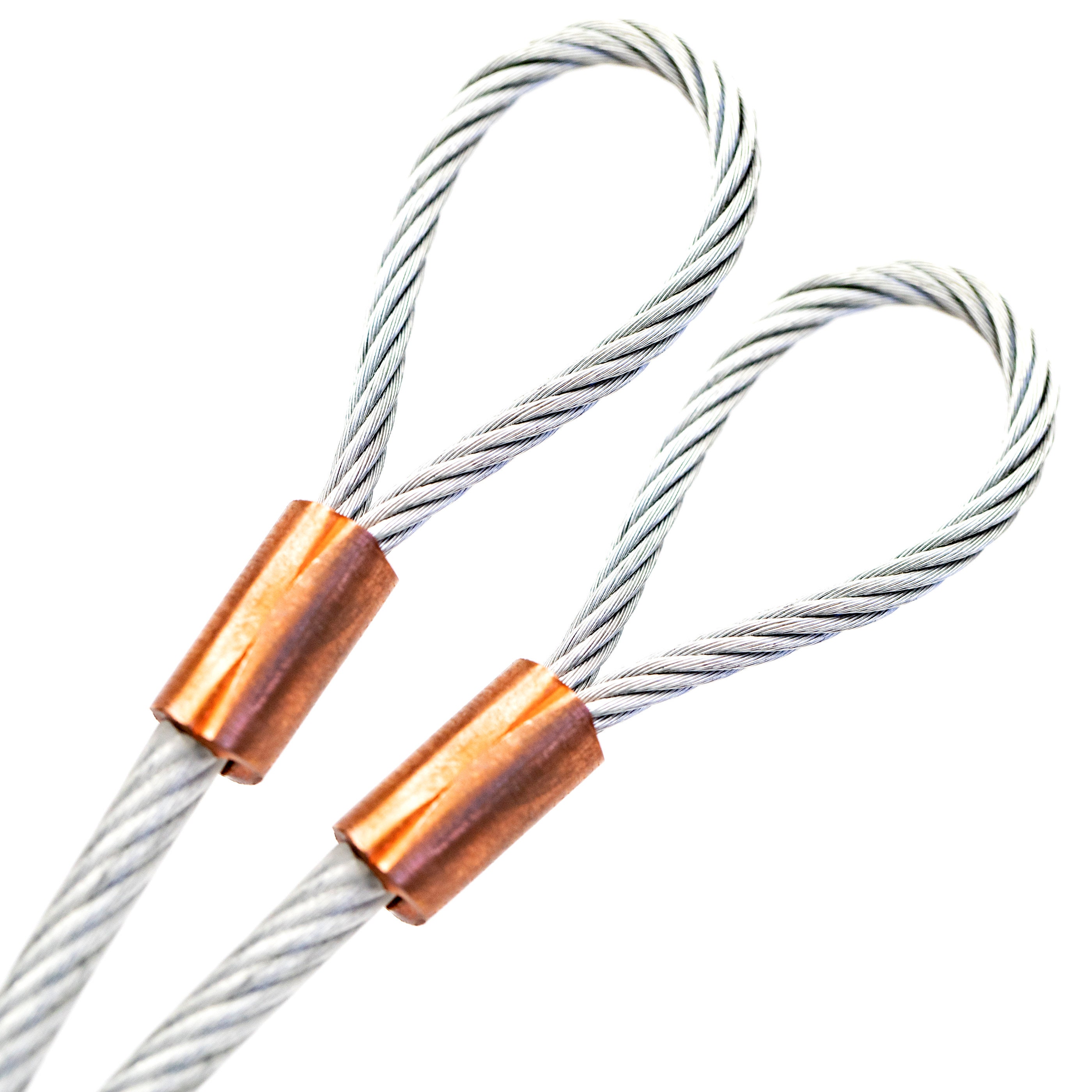 1/8-3/16 7x19 Vinyl Coated Galvanized Aircraft Cable - Black - Per Foot 1/8-3/16 7x19 Vinyl Coated Galvanized Aircraft Cable - Black - Per Foot