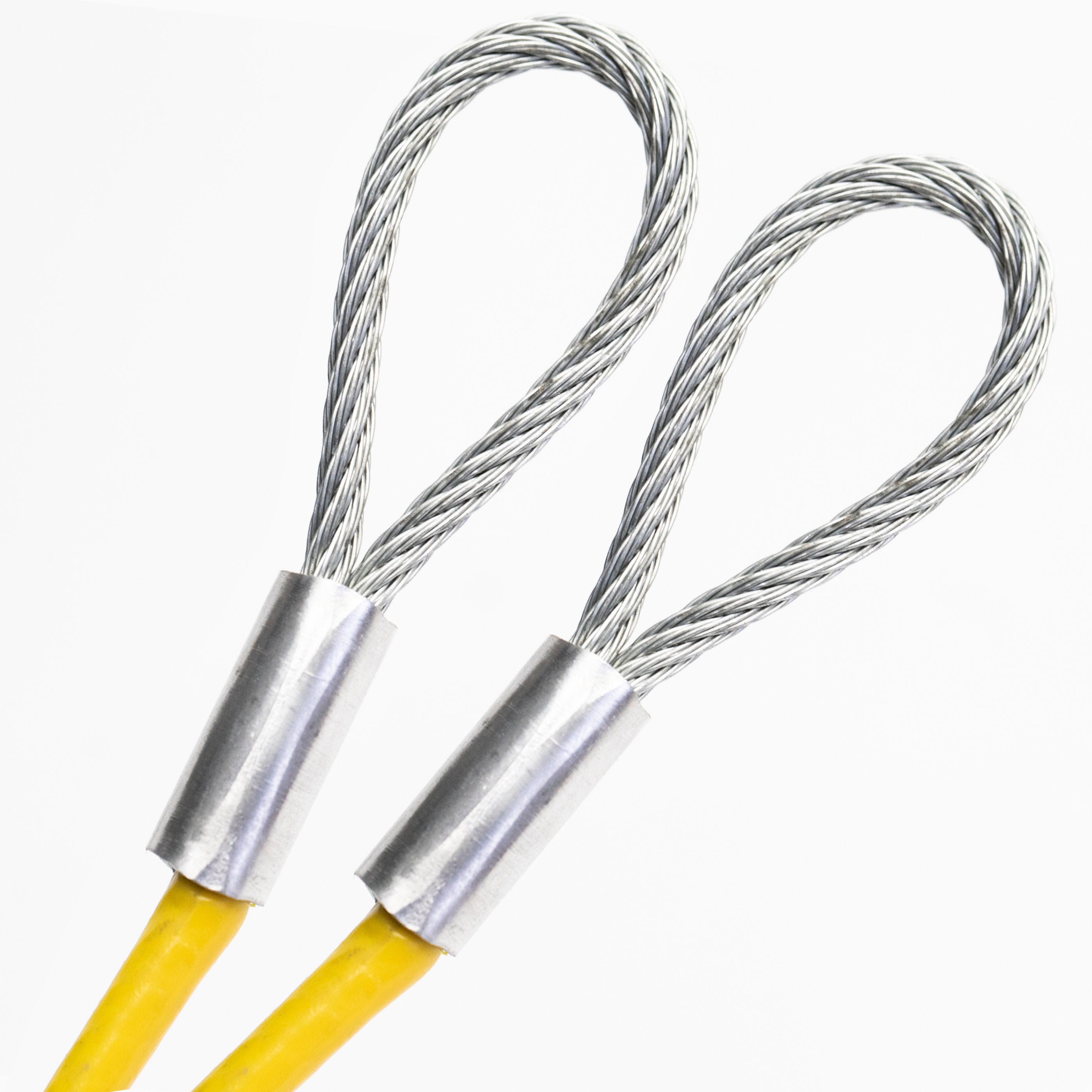 BY THE INCH 6in-60in Yellow Vinyl Coated 4.7625mm (3/16 Inch