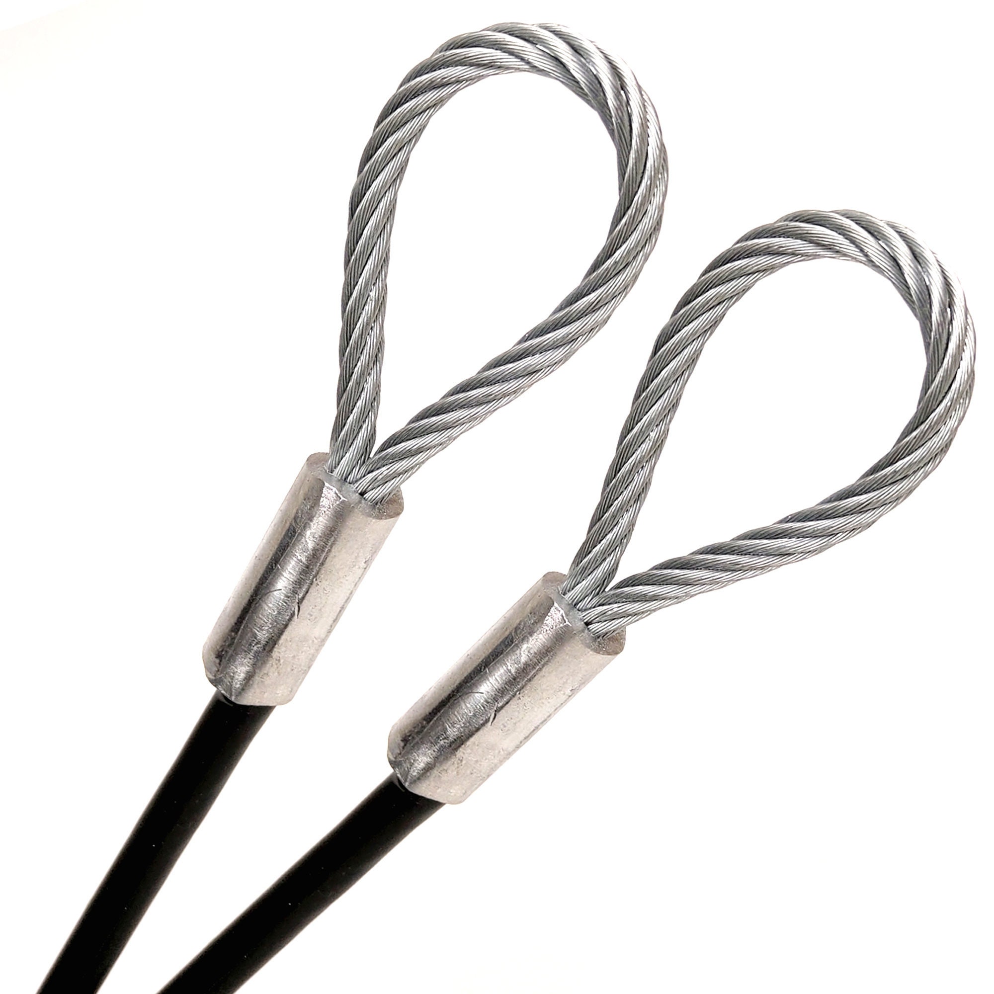 thumbnail image 2 of Coated Wire New-300FT 1/8 Black Kit, Vinyl Coated 304 Stainless Steel Wire Rope 2 of 12