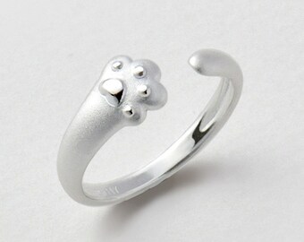kitten paw ring