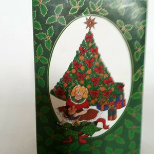 Christmas Greeting Card Doll Limited Edition 1993 by Knickerbocker imagem 4