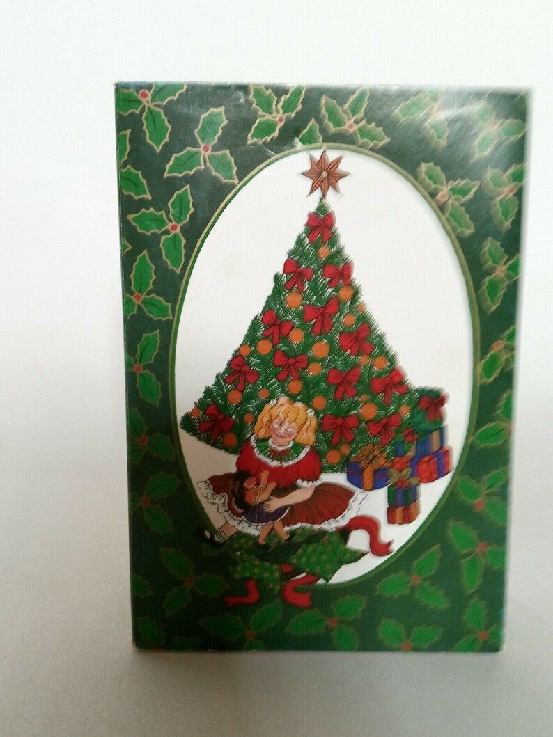 Christmas Greeting Card Doll Limited Edition 1993 by Knickerbocker imagem 4