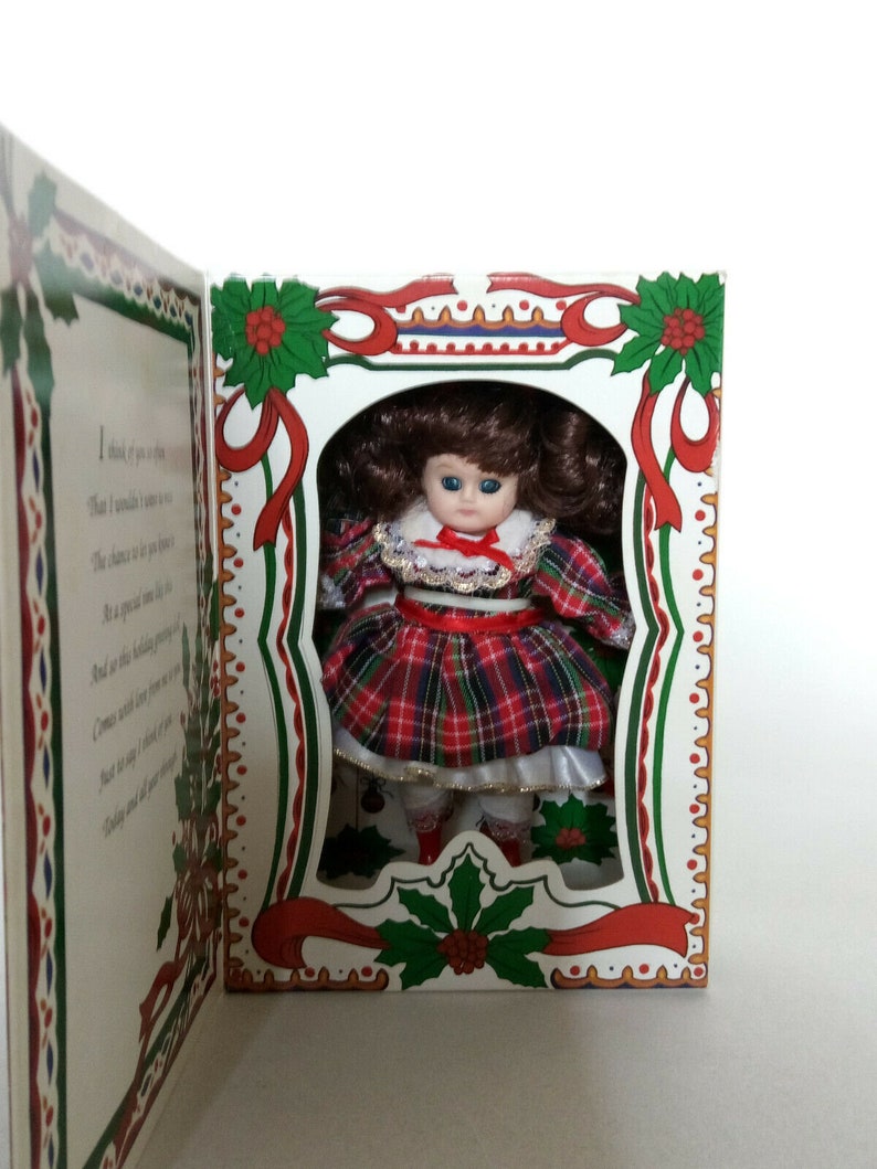 Christmas Greeting Card Doll Limited Edition 1993 by Knickerbocker imagem 1