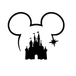 Mickey, Minnie, Castle, Mickey head, Iron on, Heat transfer, Vinyl, Decal, Disneyland, Disney World, Custom, Create your own, Group shirt image 4