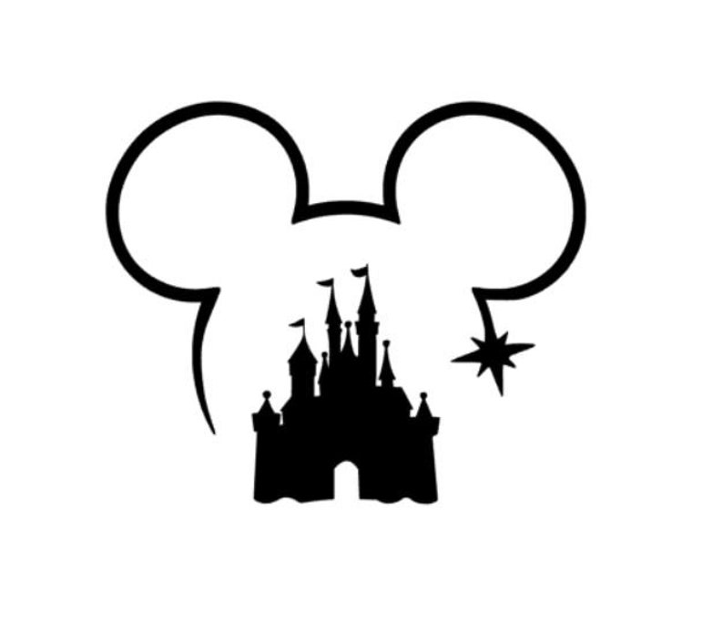 Mickey, Minnie, Castle, Mickey head, Iron on, Heat transfer, Vinyl, Decal, Disneyland, Disney World, Custom, Create your own, Group shirt image 4