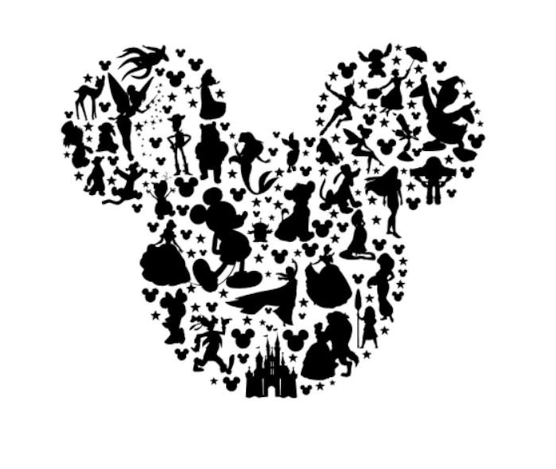 Mickey Iron on Transfer Mickey Decal Minnie Decal Disney Etsy