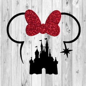 Mickey, Minnie, Castle, Mickey head, Iron on, Heat transfer, Vinyl, Decal, Disneyland, Disney World, Custom, Create your own, Group shirt image 3