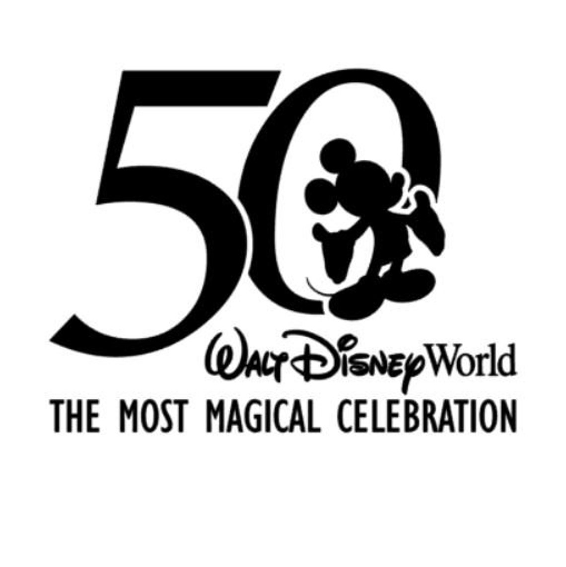 50 anniversary disney world iron on heat transfer vinyl Etsy