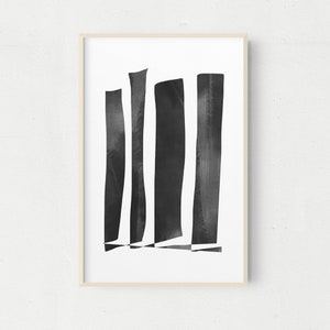 Black and White Abstract Art, Black and White Art, Abstract Wall Art , Black and White Abstract, Minimalist Art Print, Minimalist Art