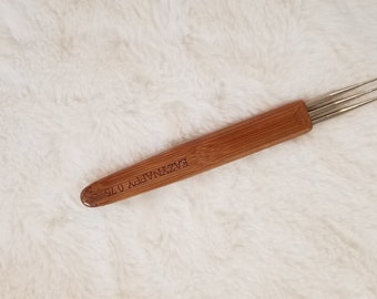 Eazynappy Dreadlock Tool Single, Double, Triple or Set of Dreadloc Crochet Needle Bamboo Handle