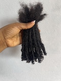 60 Anwi Curly Human hair Dreadlock extensions  in sizes 0.8 - 1cm product logo
