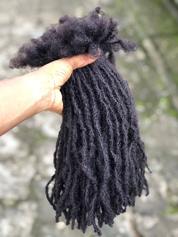 Dreadlock human hair extensions hotsell 0.4