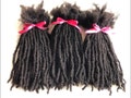 60 Anwi Textured locs made from 100% human hair sizes 0.4cm & 0.5cm, product logo