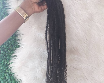 50 Anwi Ambit bohemian human hair loc extensions