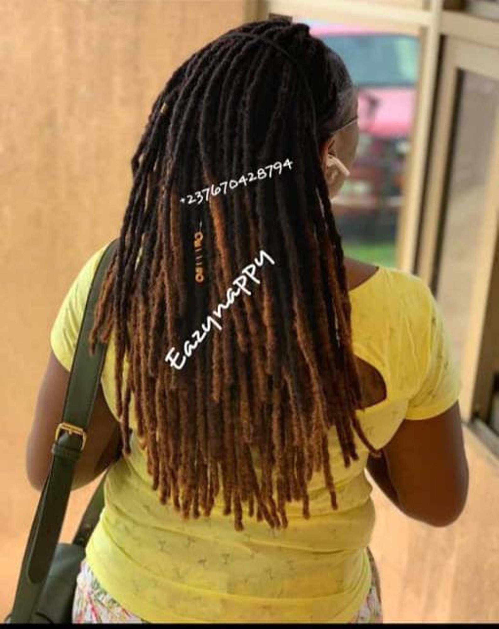 Honey Blonde Dreadlock Tips