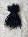 65 Anwi Textured Human Hair Dreadlock Extensions: Coily Tips, 0.4-0.5cm, 4C Texture product logo
