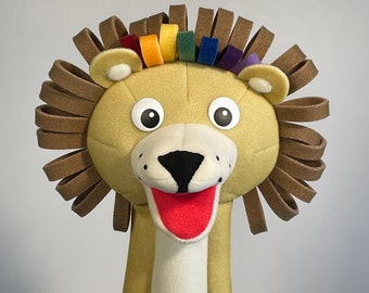 Little Genius Lion Hand Puppet