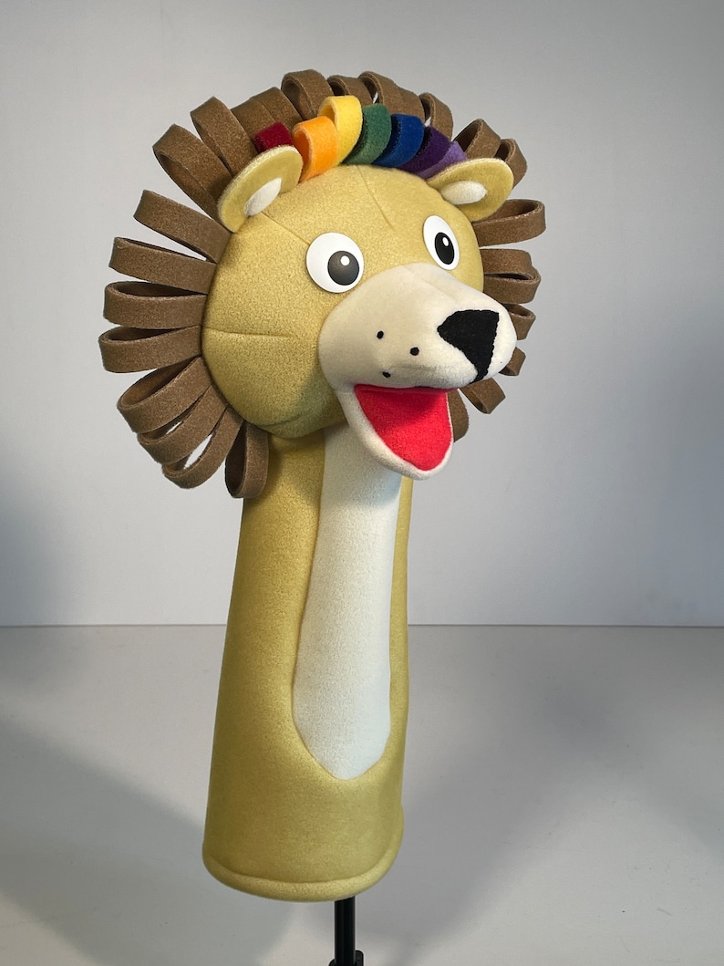 Little Genius Lion Hand Puppet Etsy