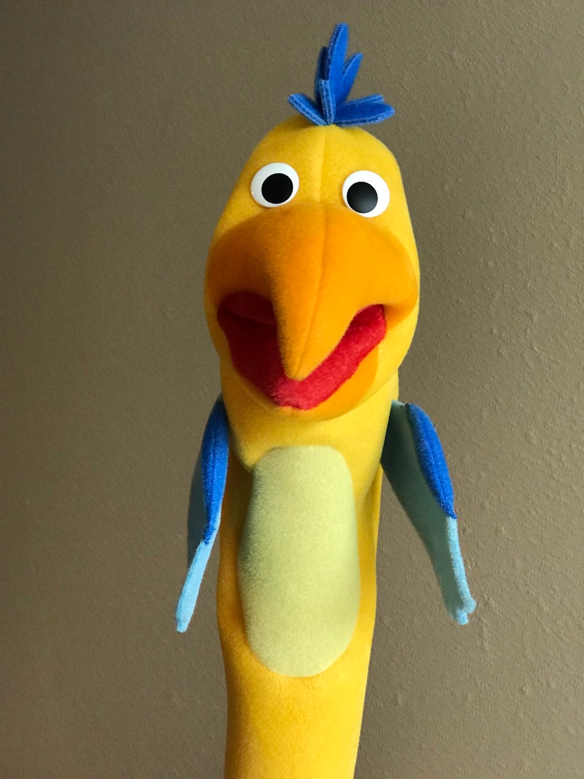 Little Genius Parrot Hand Puppet Etsy