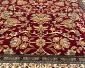 handmade kashmir silk carpet