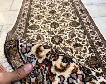 Size:2.5/10 feet handmade silk runner