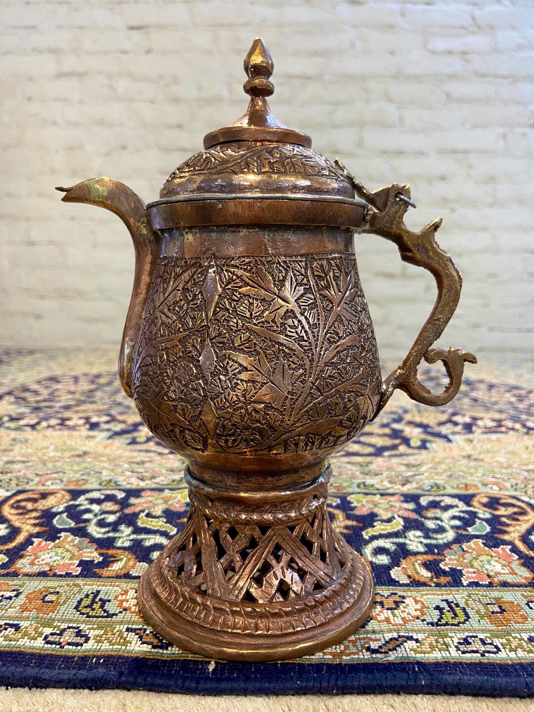 Kashmiri Copper Samovar Etsy