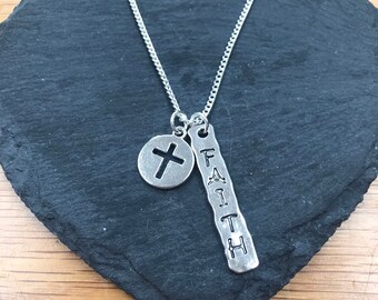 george michael cross necklace