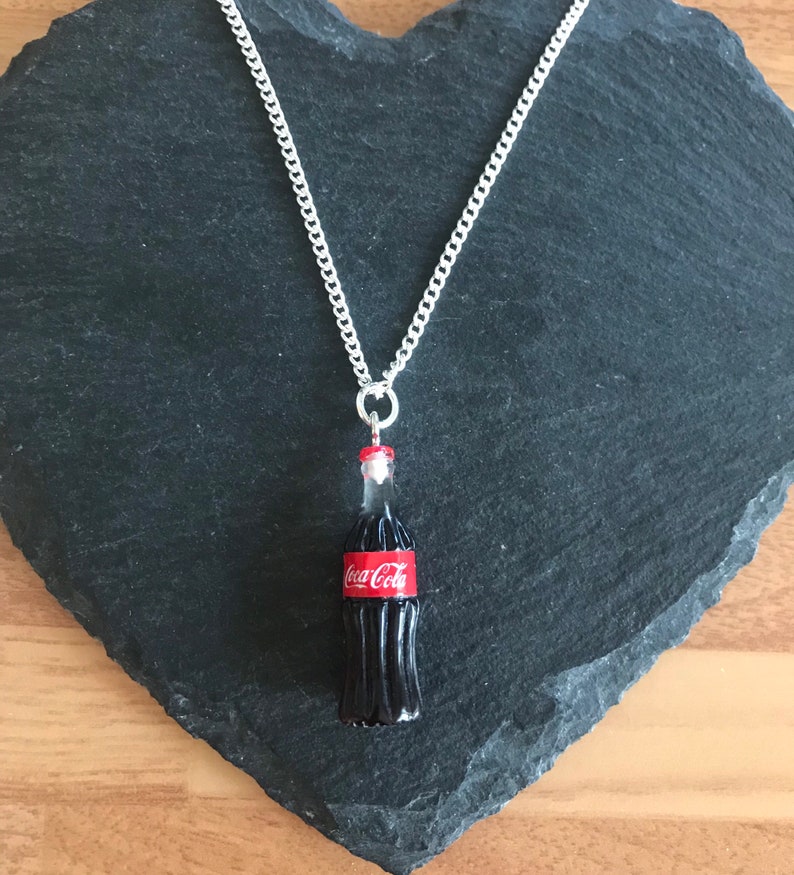 Coke/Coca Cola bottle miniature necklace Etsy