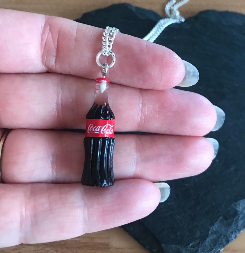 Coke/Coca Cola bottle miniature necklace Etsy