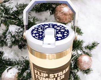 20/30 oz. kubek z słomką Iceflow w kształcie litery S, plik laserowy SVG