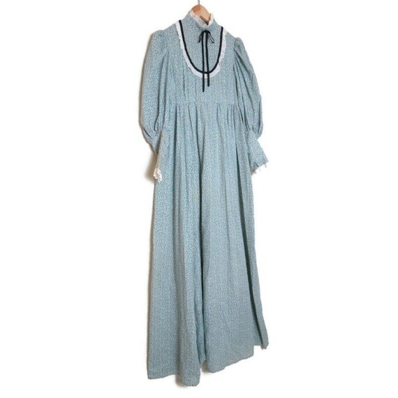 Vintage Prairie High Neck Maxi Dress