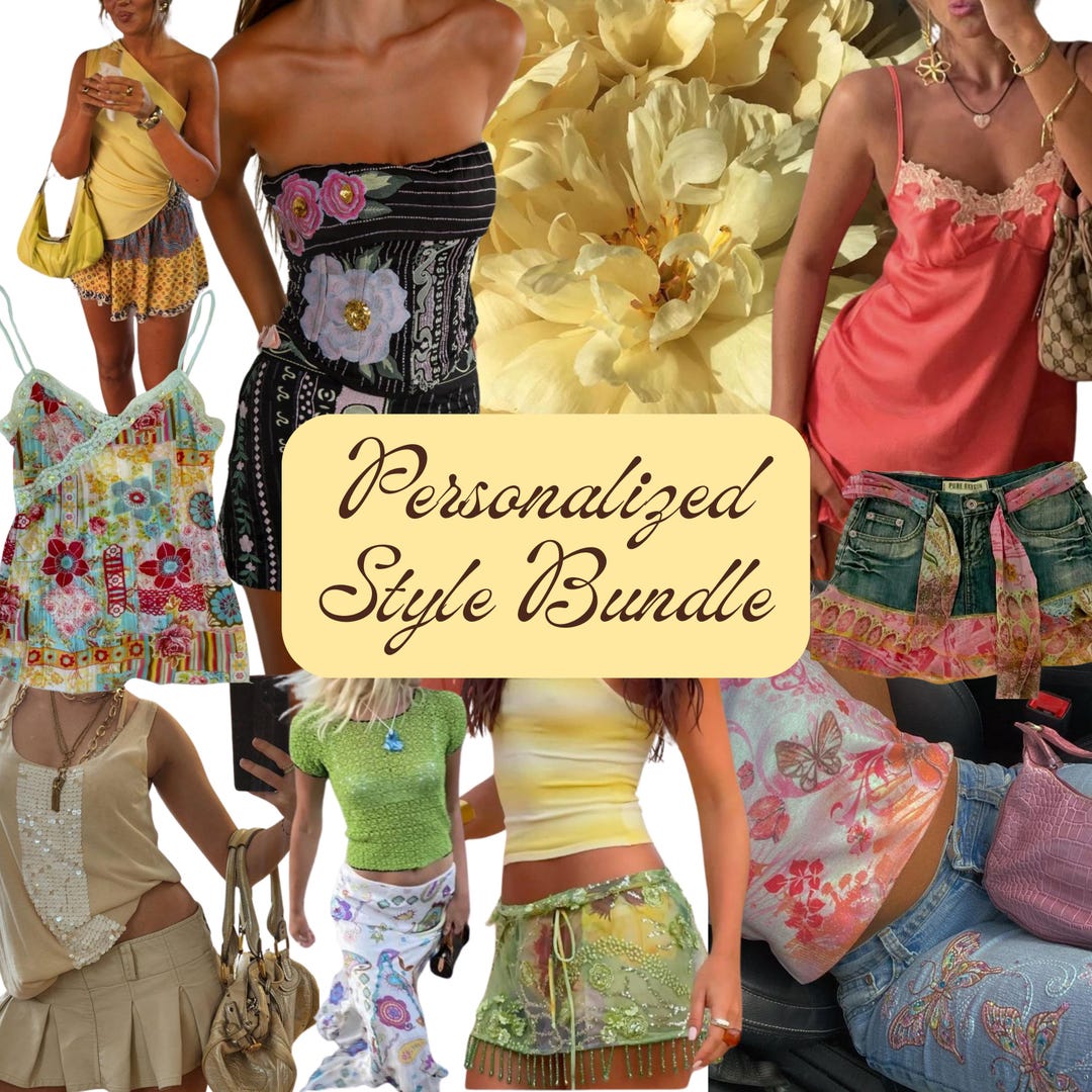 Personalized Style Bundle Aesthetic Vintage Thrifted Cute Styled by ...