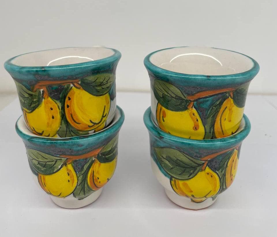 Vietri ceramic espresso cup - Made in Italy