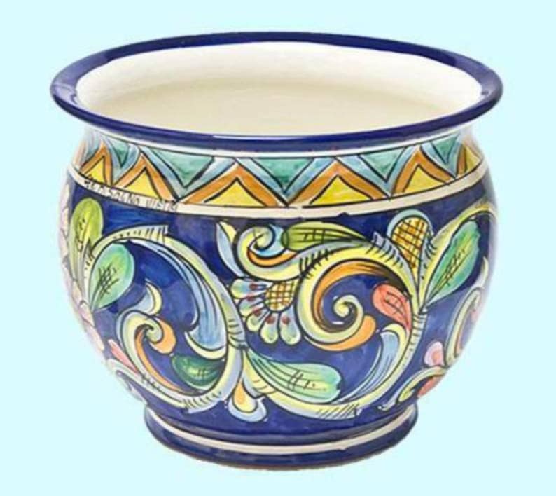 Ceramic Floor Vase of the Amalfi Coast Etsy Canada