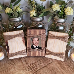 Mini Rustic Picture Frames Mini Rustic Frames-wallet Sized Photos - Etsy