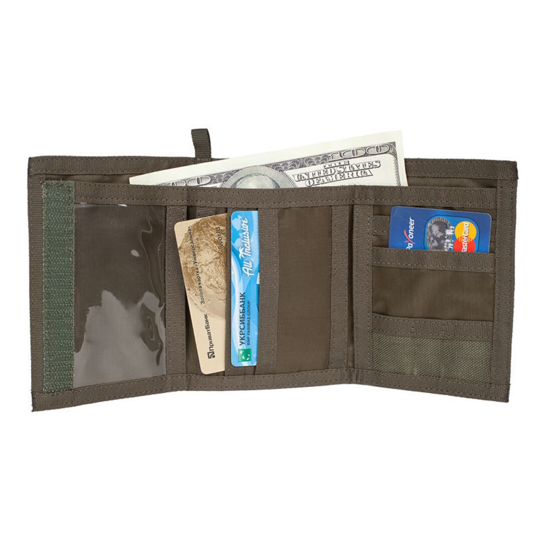 Chameleon VELCRO TRIFOLD WALLET Canvas Wallets for Men/women Slim Nylon