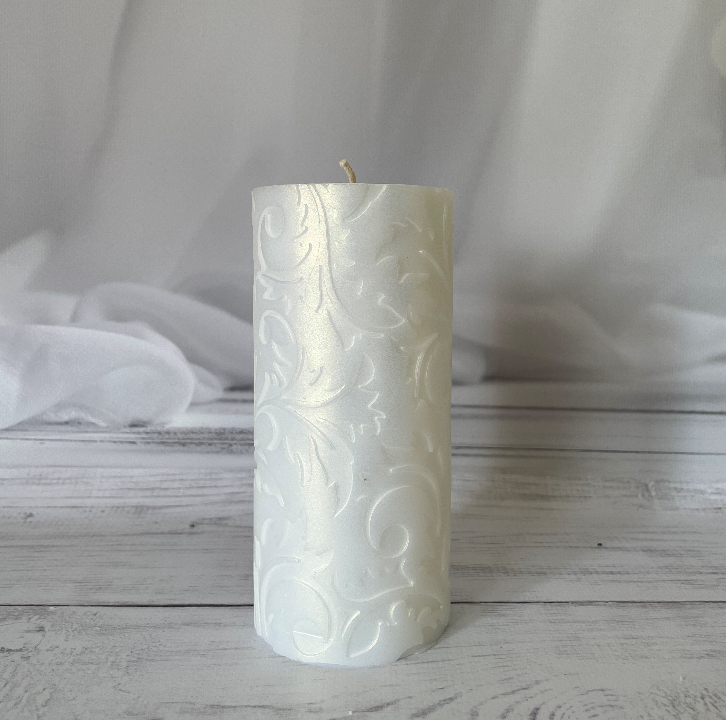 Decorative Pillar Candles3x6 inch Unscented for Home Etsy