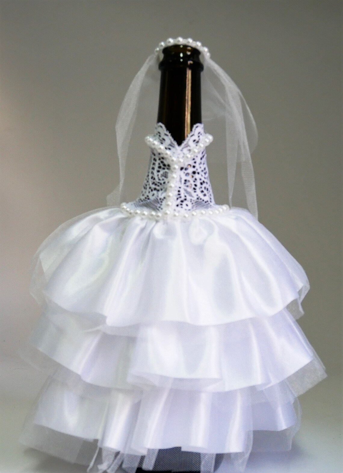 Bride and Groom Wine Bottle Covers Wine Bottle Dressup for Etsy