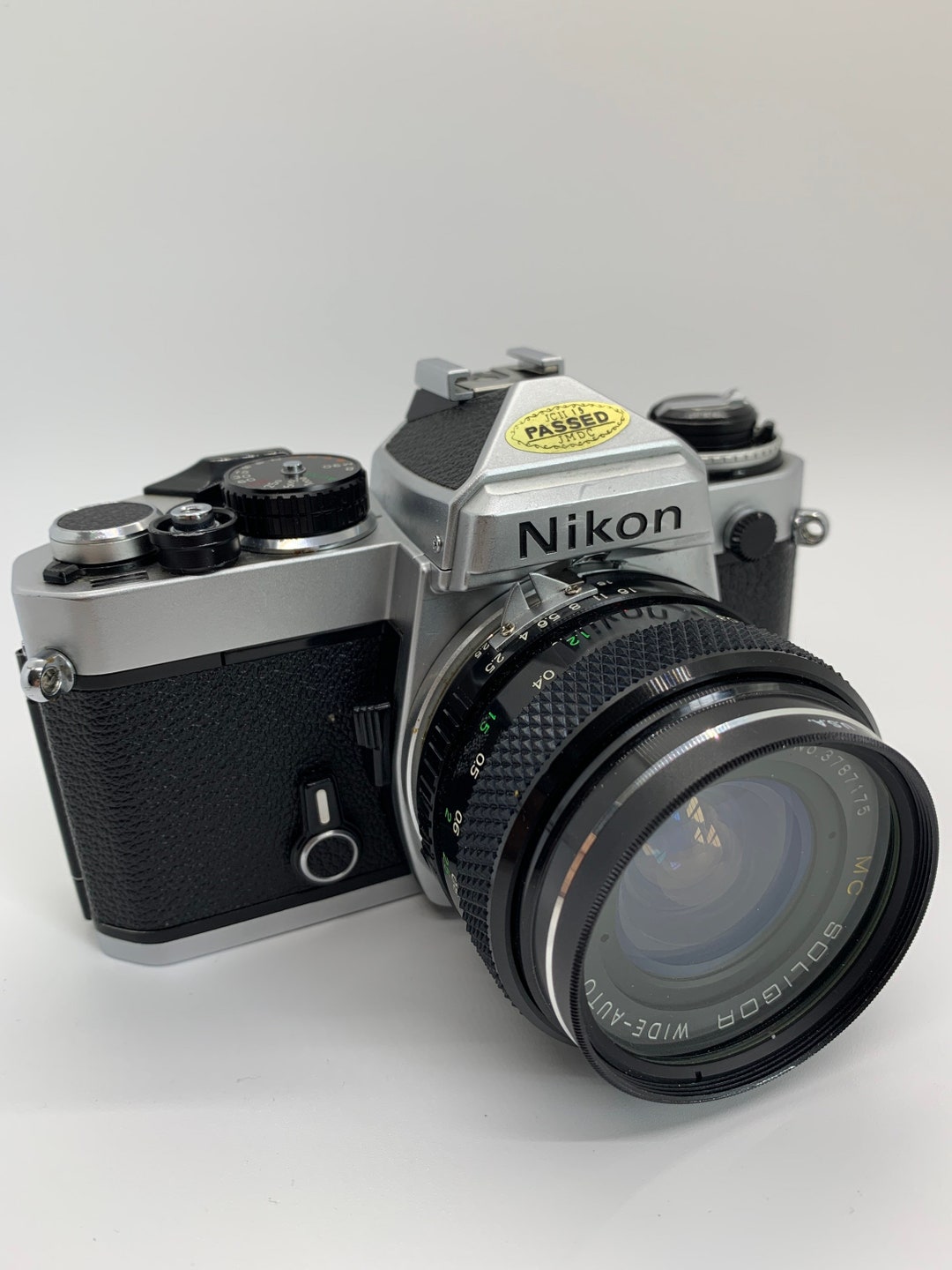 Nikon FE With 28mm Soligor Wide-auto Lens and 52mm Tiffen